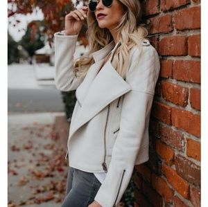 Vici BIKER BABE FAUX SUEDE + COTTON JACKET